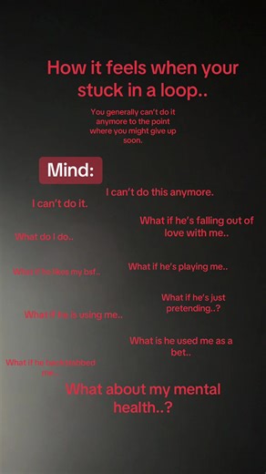 I probably can’t do it anymore. | loop