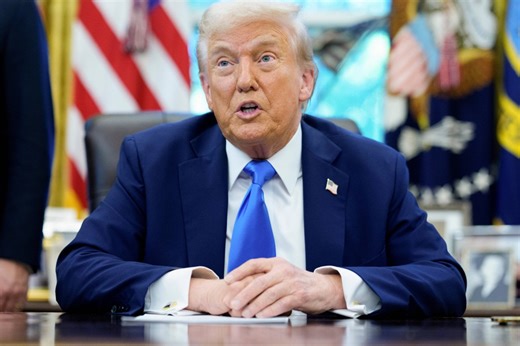 Trump makes announcement from Oval Office