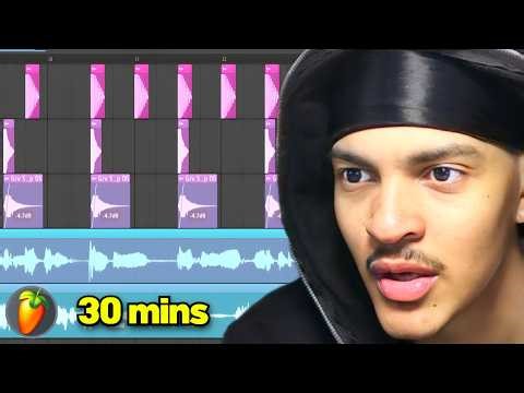 Producing AND Rapping From Scratch Break Down (Speed Run Edition)