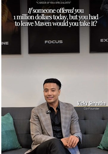 Get to know our Co-Founder on a deeper level. A visionary leader who built MAVEN with purpose. Because to him, MAVEN isn’t just five letters it’s a promise to change lives. @VICKY SHRESTHA #fyp #leadership #cofounder #maven #explore