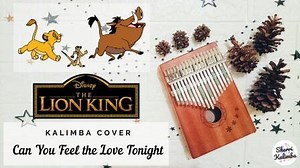 Can You Feel The Love Tonight (OST Lion King) Kalimba Tabs Letter & Number Notes Tutorial - KalimbaTabs.net