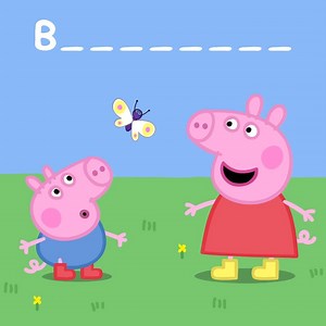 11K views · 206 reactions | Peppa and George have been helping Grandpa Pig in the garden. Fill in the blanks to guess what they've found! #PeppaPig | Peppa Pig | Facebook