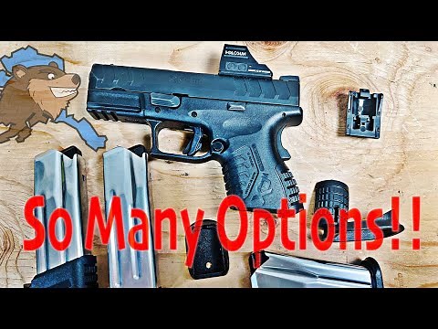 Springfield XDM Elite 10mm Compact OSP: Options for Magwell, Magazines and Backstrap