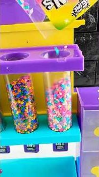 Mini DIY Slime MilkShake Factory Satisfying Video ASMR! 🥤 #shorts #fidgets #asmr