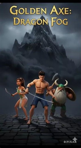 GOLDEN AXE SORA2 EDITION - #pixar #viral #animation