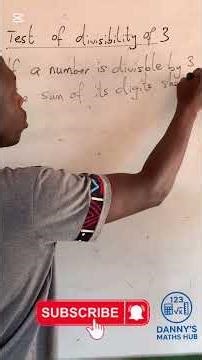 Part 2: Divisibility by 3 | JHS Maths Made Easy #JHSMaths #Divisibility #MathsGhana #LearnOnYouTube