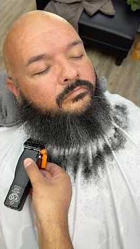 How to Trim a big beard #beard #beards #bigbeard #barber #barbers #beardtrimming #mensgrooming