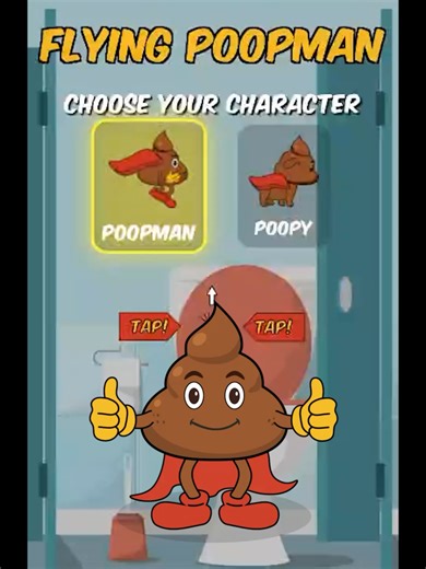 Découvrez le jeu Flying Poopman pour Noël !