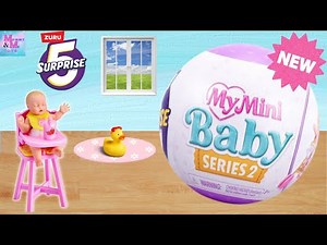 (IM BACK!) Unboxing the NEW 5 Surprise My Mini Baby Series 2!