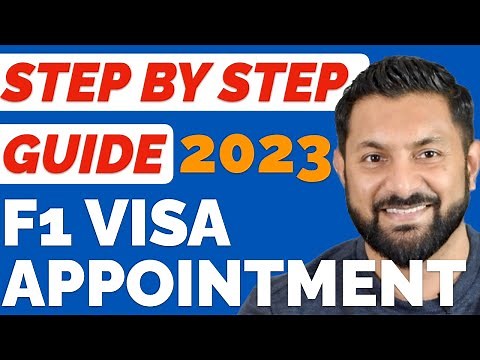 F1 Visa Process for USA 2023 • How to apply for F1 Visa • Step by Step