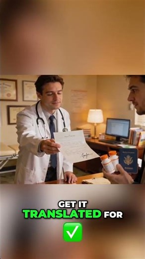 Travel Meds: Doctor's Note to Import Permits Explained! #shorts