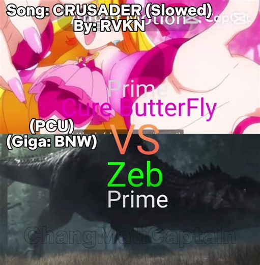 #creatorsearchinsights Cure ButterFly Vs Zeb #precureuniverse #giganotosaurusbrandnewworld