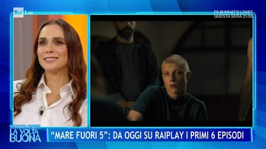Lucrezia Guidone: tutte le novità di "Mare Fuori 5" - La Volta Buona 12/03/2025