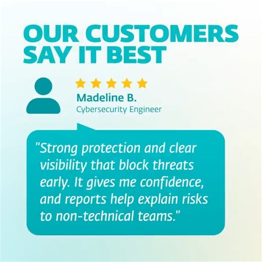 ⭐ Fresh five-star reviews are in, and ESET PROTECT continues to earn the trust of IT teams worldwide. Users highlight what matters most: • Strong, reliable endpoint protection • Centralized visibility across every device • Real-time monitoring that simplifies management • Proactive security thanks to Vulnerability & Patch Management These reviews come directly from professionals who use ESET PROTECT daily, real outcomes from real organizations. Curious what they’re saying? 👉 Read the full revie