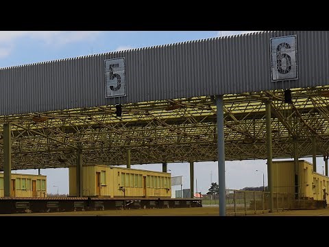 East Germany’s biggest Border crossing Helmstedt-Marienborn
