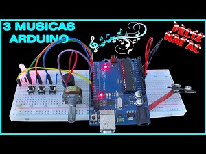 Faça Sua Caixa Musical com Arduíno ( 3 melodias )