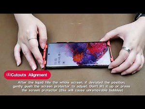 AsBellt Galaxy S20 3D Tempered Glass Installation Instruction 20200514