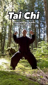 Tai Chi flow energy work - holding tree 🌳 position! Online learning 👉daouniverse.com🔥#jianfengchentaichi #daouniverse #taichi #taiji #taijichuan #taichichuan #qigong #energyhealing #qigongpractice #qigongforhealth #8brocades #wushu #kungfu #shaolin #health #balance #nature #flow #meditation #mindfulness #mindbodyspirit #qi #longevity #longevitylifestyle #太极 #养生 #道 #tao #dao #mindbodysoul | Oregon Tai Chi Wushu