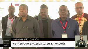 Presidente João Lourenço visita BIOCOM e fazenda Lutete em Malanje | Televisão Pública de Angola - TPA "Oficial"