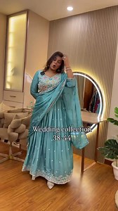4.5K views · 16 reactions | Booking numbers 9065125000,9266644485 Pure chinon 3 pc lehenga set with all hand work with tassels with skirt with light cane cane with pure chinon dupatta 38-44,book now For more information & queries,Follow our Instagram page﫶 Our instagram page link https://www.instagram.com/aarfacreations?igsh=MXEwb3dwajczNW96OA== #Aarfa #kurti #premium #quality #hottest #article #buy #now | Aarfa Creations | Facebook