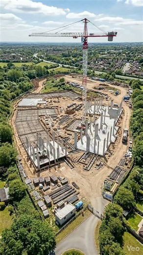 From Empty Land to Luxury Modern Estate | Complete Build Process #ModernEstat #Construction