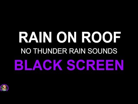 Heavy Rain Downpour at Night, Rain On Tin Roof, Soothing Relaxation, Sleep Aid, White Noise Rain