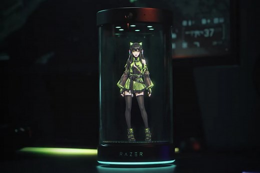 Razer Unveils Project AVA: The 3D Hologram AI Desk Companion