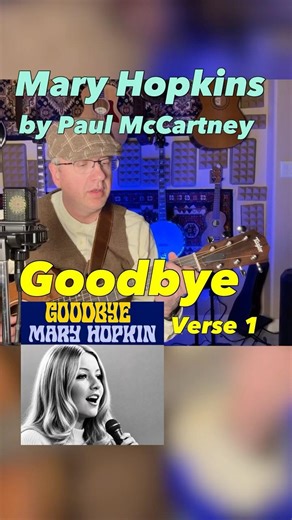 Goodbye Verse 1 (by Lennon & McCartney) #acoustic #guitar #folk #beatles