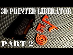 3D Printing the Liberator - Part 2 - My Trigger Mod & Hammer Spring - By Defense Distributed