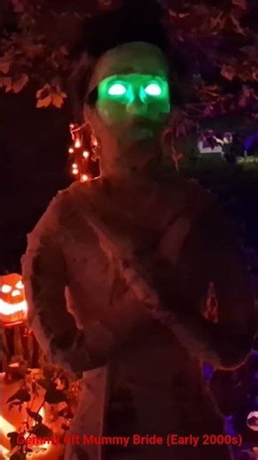 Gemmy 6 foot Mummy Bride Animatronic Blow Mold