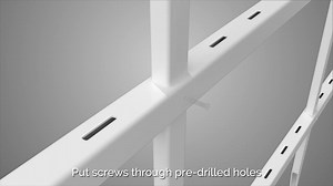 Zippity Outdoor Products 2.5 ft. x 4.7 ft. Madison No-Dig Vinyl Garden Picket Fence Panel Kit (2-Pack) ZP19001