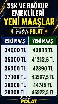 July 2026 Finalized SSK and Bağ-Kur Pension Salaries: The Complete Penny-for-Penny List Table