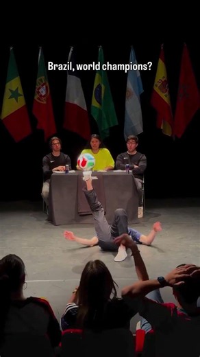 🇧🇷 win the World Cup ? #tristangac #football #freestyle #viral #fyp