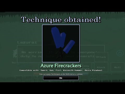 How to get Azure Firecrackers technique | Pilgrammed