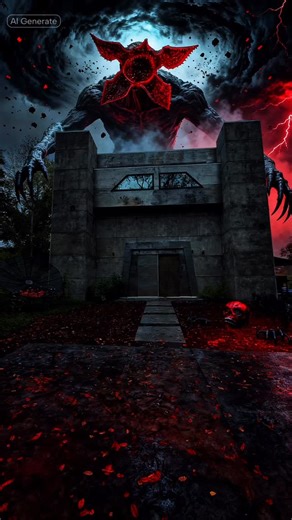 Kelly Ann on Instagram: "We love playing around with the Stranger Things edits. Check out Lost Galaxy Outpost, a Star Wars inspired Airbnb edited with a Stranger Things twist. @food4worms I’m trying to find one that has actual movement that works well but thought this one was cool. #upsidedown #strangerthingsedits #vecna #airbnb #CapCut @the_forgottenforest"