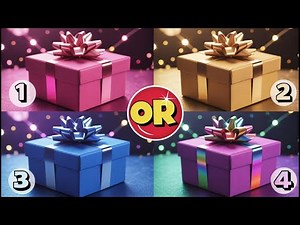 Mystery Gift Box Challenge: Pick Your Perfect Present