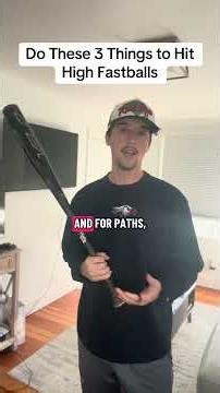 How to hit high fastballs