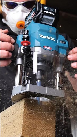 Makita RP001GZ 40V XGT Brushless 1/2” Plunge Router, 60mm plunge depth, 5 speed settings #tools
