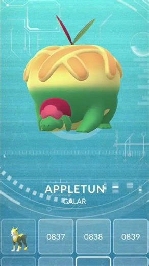 Evolving To Appletun In Pokemon Go #pokemonchannel #pokemongo #pokemon #appletun