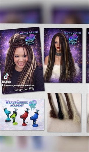 Braids, Locs & Twists Machine Hair Injection & Ventilating Class #weavegeniusacademy #hairextensions