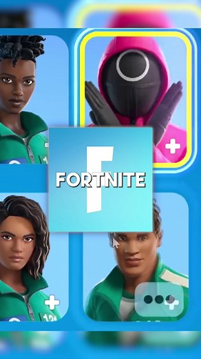 Las nuevas skins de Squid Game en Fortnite