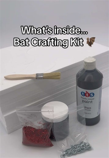 Spooky crafting made easy! Our Bat Polystyrene Craft Kit comes with everything you need to create your own Halloween bats. Perfect for kids’ activities, party fun, or just adding a spooky touch to your home décor! Just decorate, display & enjoy. 👉 Shop now via the link in bio. #HalloweenCrafts #SpookySeason #CraftTok #DIYHalloween #BatCrafts #CraftWithKids