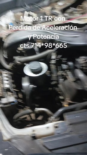 Motor 1TR con Pérdida de Potencia y Acelerador a Fondo: Solución