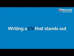 Writing a CV that stands out