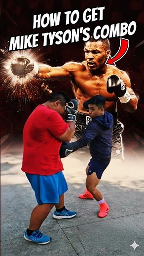 HOW TO GET MIKE TYSON COMBO #MikeTyson #BoxingCombos #KnockoutPower #BoxingTips #TysonCombo #viral