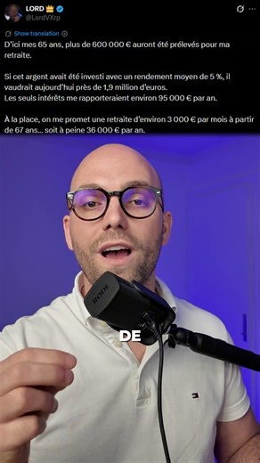 Le vrai prix de ta retraite.