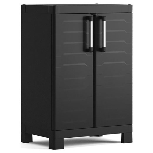 Buy Keter Detroit Base Indoor Garage Storage Cabinet - Black | Garage storage and shelving | Argos