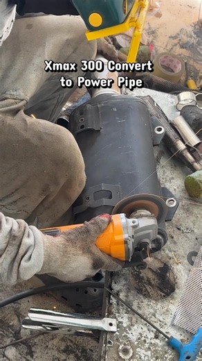 XMAX 300 Power Pipe Conversion: Zid Ratlook & Zavi Luv Locations