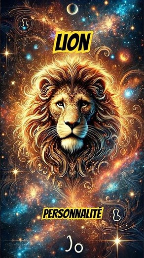 LION Personnalité Information Signe Information Zodiaque Astrologie