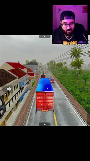 Ghatiya Driving OP 😱 in BUS SIMULATOR 😂 | Hitesh KS